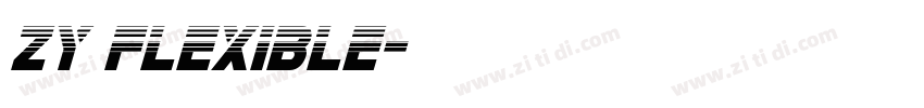 ZY Flexible字体转换